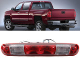 GM25890530 Red Rear Center High Mount Brake Light Compatible with GMC Sierra Chevy silverado 2007-2013 Replace 923-247 Led Lamp LED Red Housing 3rd Third Tail Brake Lamp